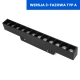 Lampa LED do szyn magnetycznych 48V 12W 960lm 3000K DDCX-GS12-220 - TYP A 913-uniw DomenoLED