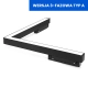 Lampa LED do szyn magnetycznych 48V narożna DDCX-B12 24W 1920lm 4000K - TYP A 891-uniw DomenoLED