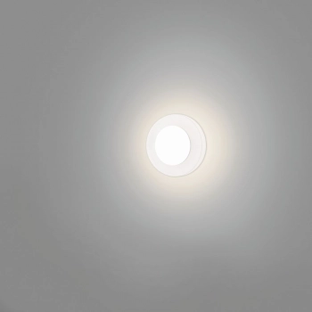 Lesel 009B lampa ścienna  schodowa wbudowywana LED 1W biała Elkim Lighting
