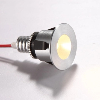 Point 880 lampa wbudowywana meblowa LED 1W aluminium Elkim Lighting