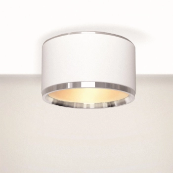 Reti/N 104 XL lampa sufitowa LED 20W czarna aluminiowy ring Elkim Lighting