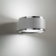 Reti/K 104 lampa ścienna, kinkiet LED 2 x 4,5 W biały, złoty ring Elkim Lighting