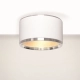 Reti/N 104 XL lampa sufitowa LED 20W czarna aluminiowy ring Elkim Lighting