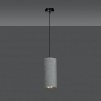 Bente 1 BL Gray lampa wisząca E14 1060/1