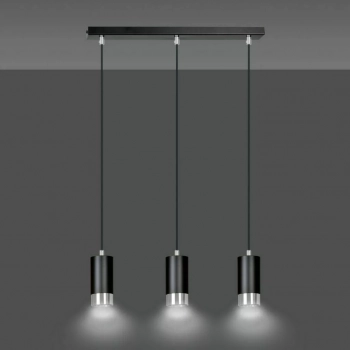 Fumiko 3 Black Chrom lampa wisząca GU10 816/3