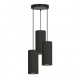 Bente 3 Premium BL Black lampa wisząca E14 1067/3PREM Emibig Lighting