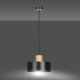 Torin 1 Black lampa wisząca E27 1046/1