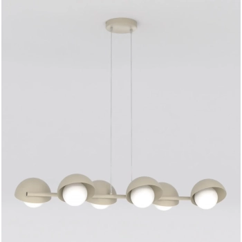 Boom 6 Mokka lampa wisząca 6xG9 1590/6 mocha Emibig