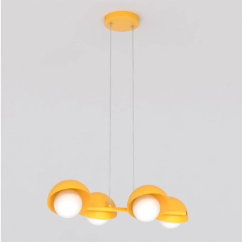 Boom 4 Orange lampa wisząca 4xG9 1591/4 pomarańczowa Emibig