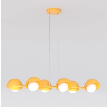 Boom 6 Orange lampa wisząca 6xG9 1591/6 pomarańczowa Emibig