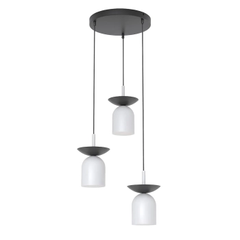 Ego 3 Prem BL Gray lampa wisząca 3xE14 1611/3PREM szara