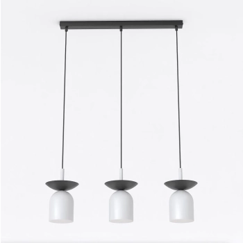 Ego 3 BL Gray lampa wisząca 3xE14 1611/3 szara