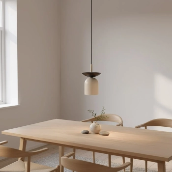 Ego 1 BL Mokka lampa wisząca 1xE14 1612/1 mocha