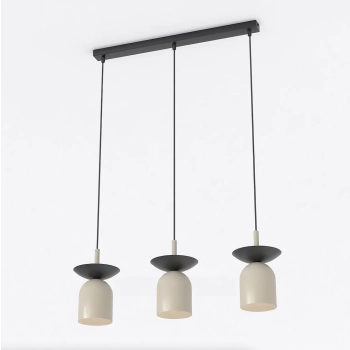 Ego 3 BL Mokka lampa wisząca 3xE14 1612/3 mocha Emibig