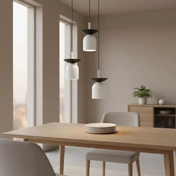 Ego 3 Prem BL White lampa wisząca 3xE14 1613/3PREM biała