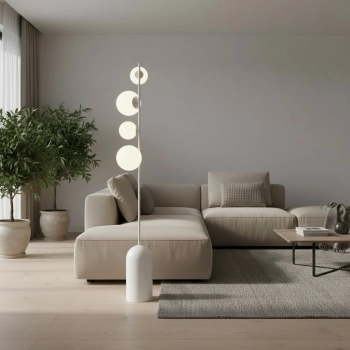 Etno LP4 White lampa podłogowa 4xG9 1500/LP4 biała