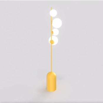 Etno LP4 Orange lampa podłogowa 4xG9 1502/LP4 pomarańczowy