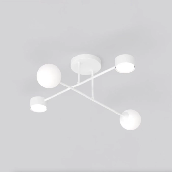 Holon 4 White lampa sufitowa 2xG9 2xGX53 1559/4 biała Emibig