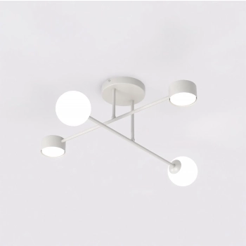 Holon 4 Gray lampa sufitowa 2xG9 2xGX53 1560/4 biała Emibig