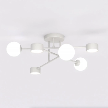 Holon 6 Gray lampa sufitowa 3xG9 3xGX53 1561/6 biała Emibig