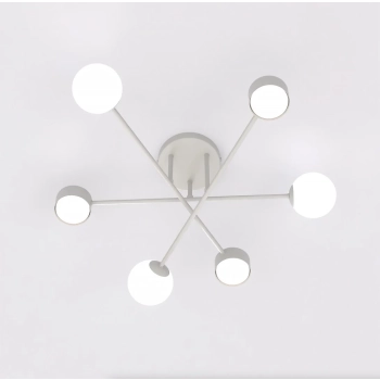 Holon 6 Gray lampa sufitowa 3xG9 3xGX53 1561/6 biała