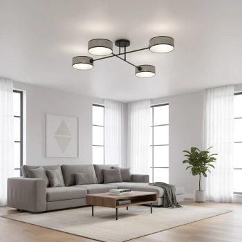 Maga 4 Gray lampa sufitowa 4xE14 1570/4 szara