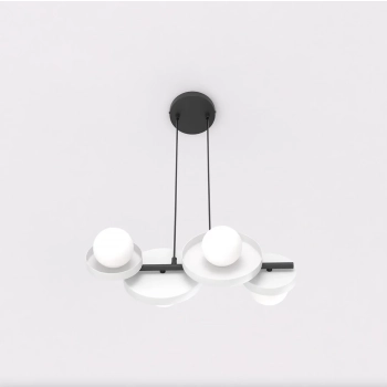 Model 4 BL White lampa wisząca 4xG9 1487/4 biała