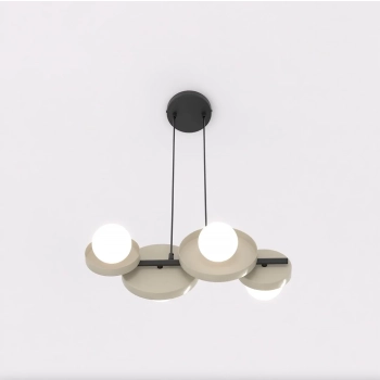 Model 4 BL Mokka lampa wisząca 4xG9 1488/4 mocha