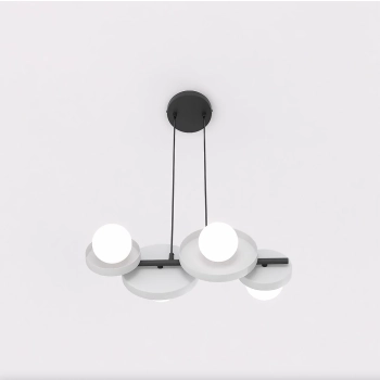 Model 4 BL Gray lampa wisząca 4xG9 1489/4 szary