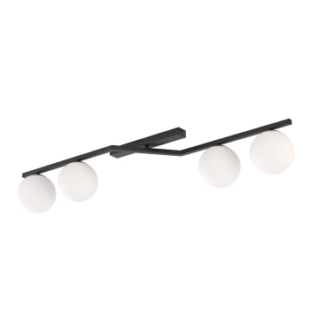 Naton 4 BL Opal lampa sufitowa 4xE14 1508/4 czarna Emibig