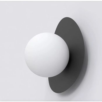 Ovo K1 Black kinkiet 1xG9 1527/K1 czarny