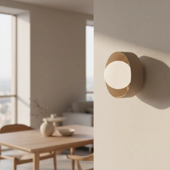 Lulu K1 Mokka kinkiet 1xG9 1537/K1 mocha