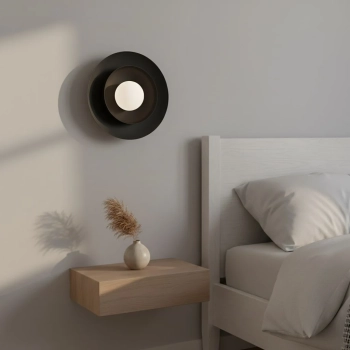 Poppi K1 BL Black kinkiet 1xG9 1522/K1 czarny