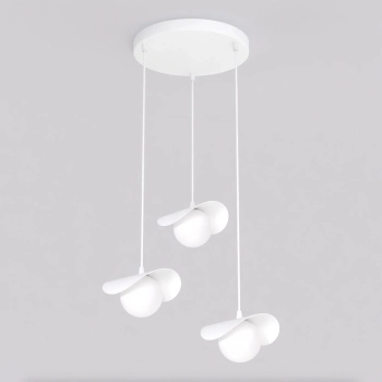 Ritual 3 Prem White lampa wisząca 3xG9 1584/3PREM biała Emibig