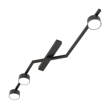 Skan 3 Black lampa sufitowa 3xGX53 1574/3 czarna