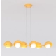 Boom 6 Orange lampa wisząca 6xG9 1591/6 pomarańczowa Emibig