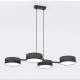 Drumz 4 Black lampa wisząca 4xE14 1562/4 czarna Emibig