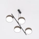 Drumz 4 Brown lampa wisząca 4xE14 1563/4 brązowa