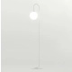 Flor LP1 Gray lampa podłogowa 1xE14 1496/LP1 szara Emibig