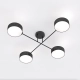 Maga 4 Black lampa sufitowa 4xE14 1568/4 czarna