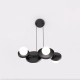 Model 4 Black lampa wisząca 4xG9 1486/4 czarna