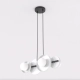 Model 4 BL White lampa wisząca 4xG9 1487/4 biała