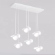 Ritual 6 White lampa wisząca 6xG9 1584/6 biała Emibig