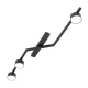 Skan 3 Black lampa sufitowa 3xGX53 1574/3 czarna