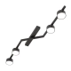 Skan 4 Black lampa sufitowa 4xGX53 1574/4 czarna