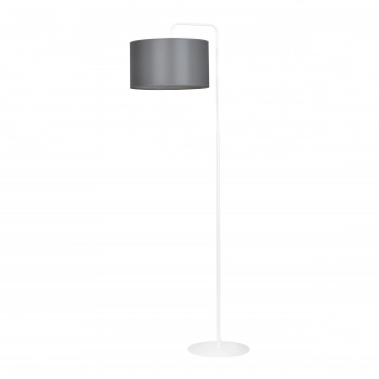 Trapo LP1 white grey lampa podłogowa E27 571/3 Emibig