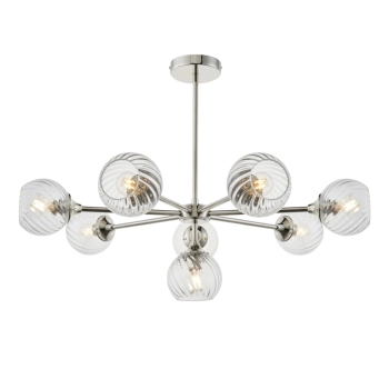 Allegra lampa wisząca 8xE14 104051 Endon Lighting
