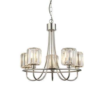 Berenice lampa wisząca 5xE14 104108 Endon Lighting