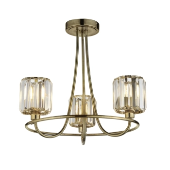 Berenice lampa sufitowa 3xE14 107801 Endon Lighting
