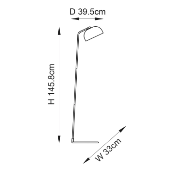 Brair New lampa podłogowa 1xE27 106337